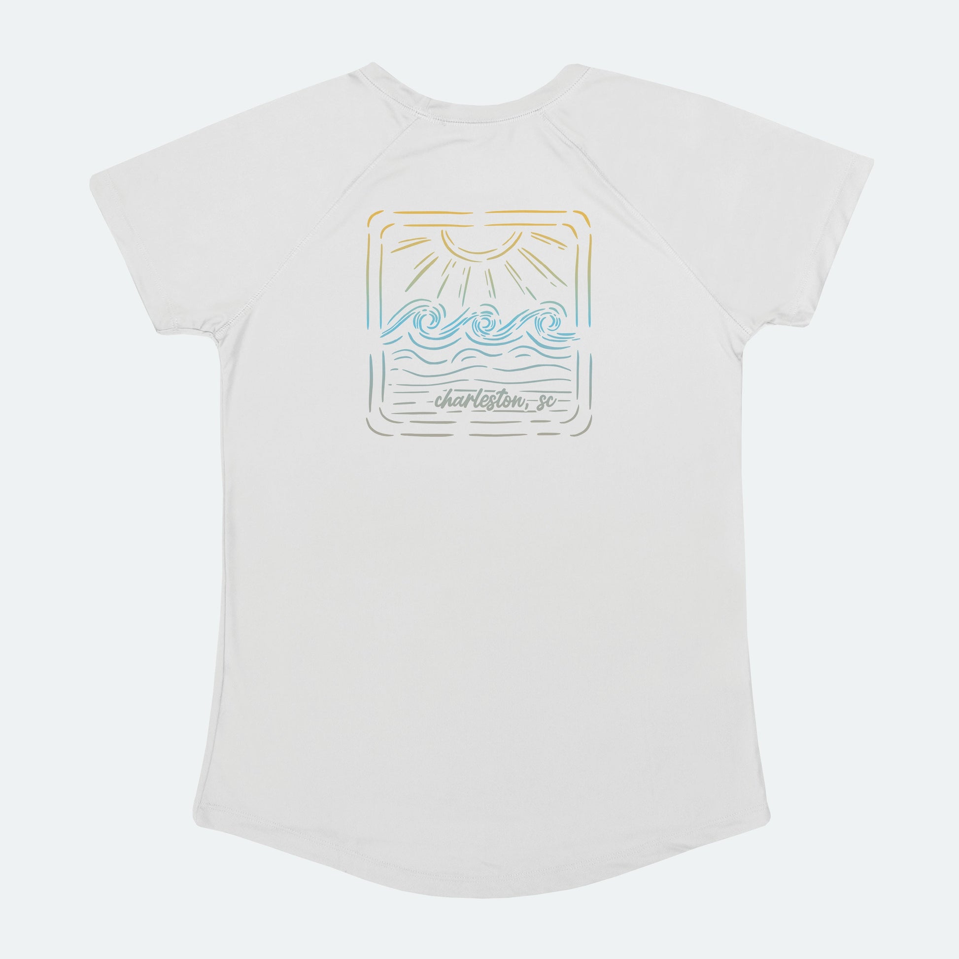 Vapor Apparel Sun Protection Women's Beach Sketch Solar Short Sleeve