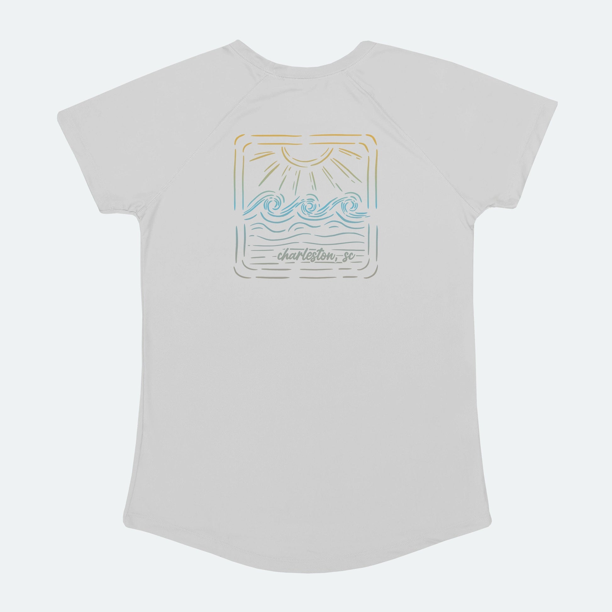 Vapor Apparel Sun Protection Women's Beach Sketch Solar Short Sleeve