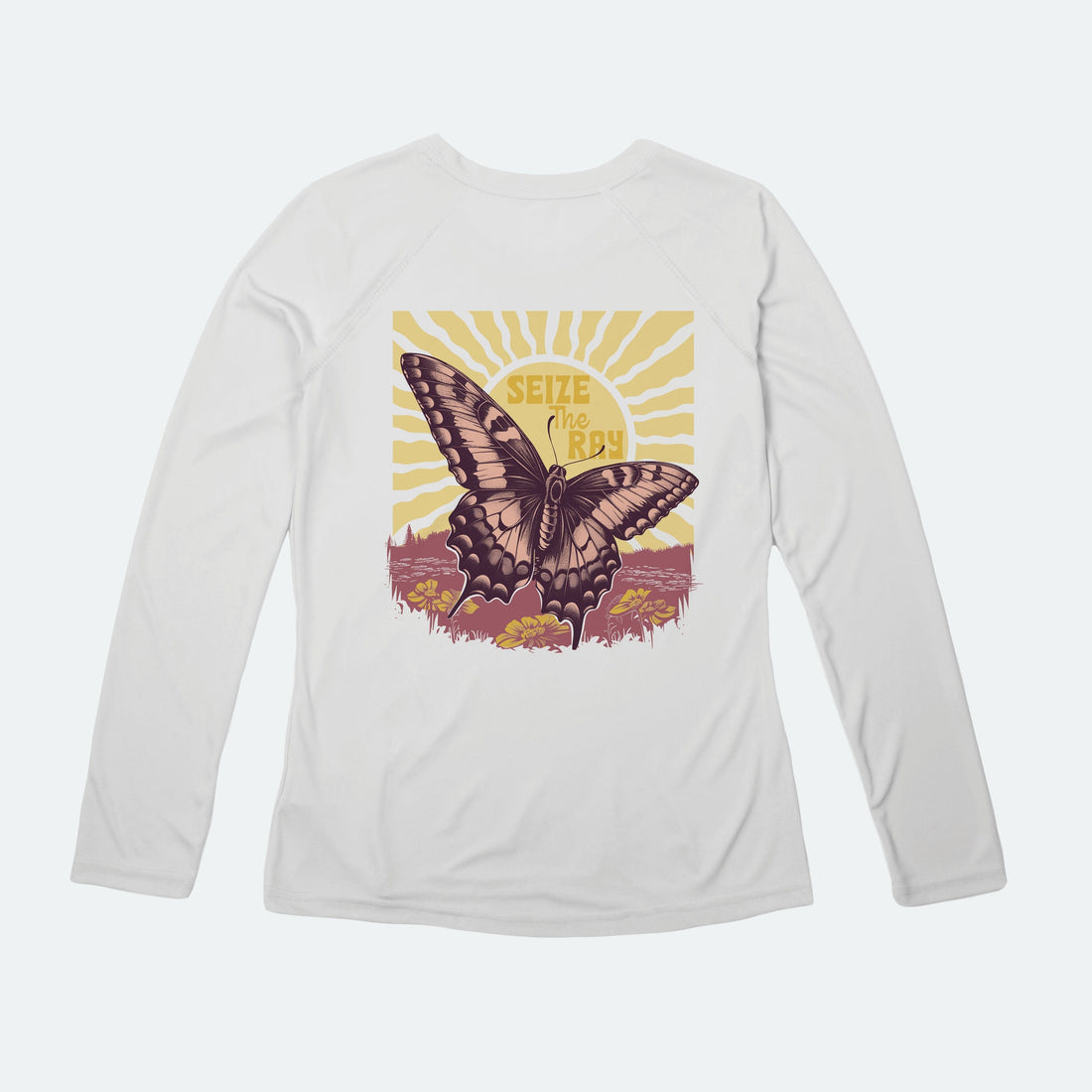 Vapor Apparel Sun Protection Women's Butterfly Solar Long Sleeve