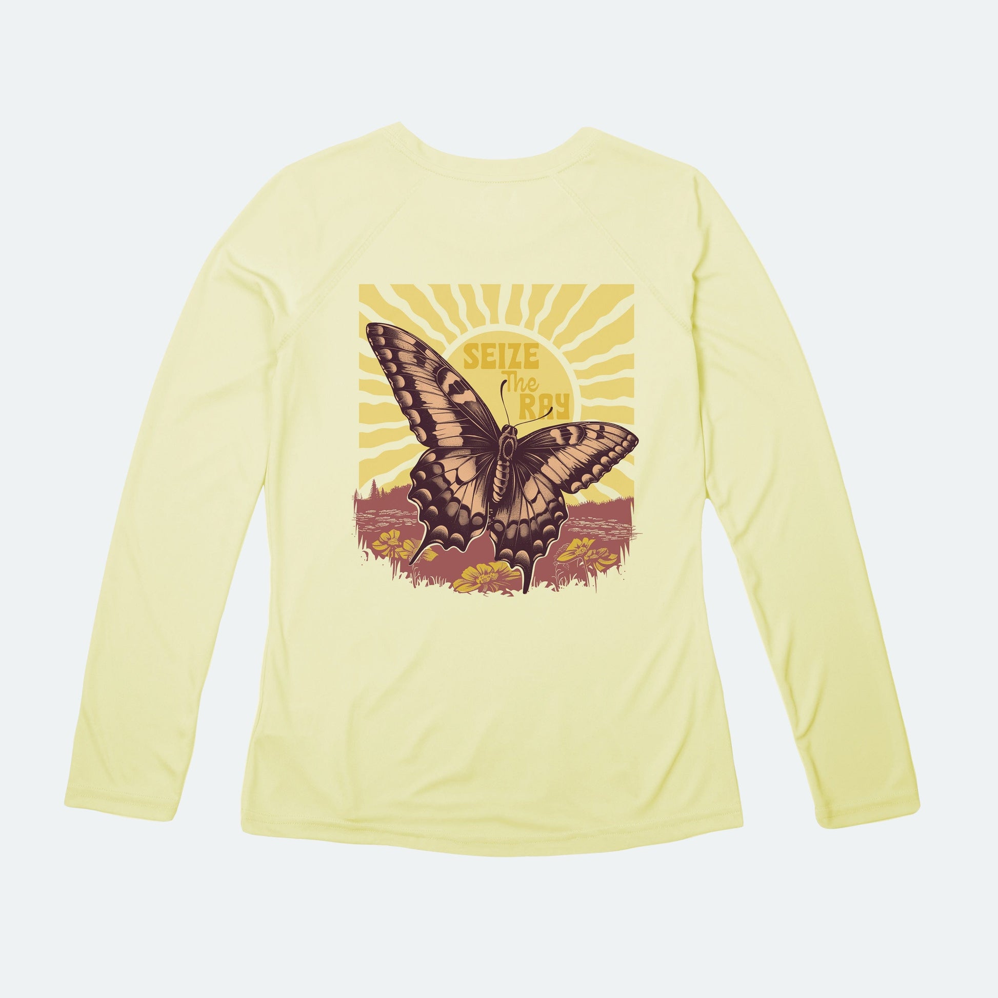 Vapor Apparel Sun Protection Women's Butterfly Solar Long Sleeve