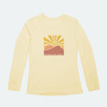 Vapor Apparel Sun Protection Women's Mountain Sunburst Solar Long Sleeve