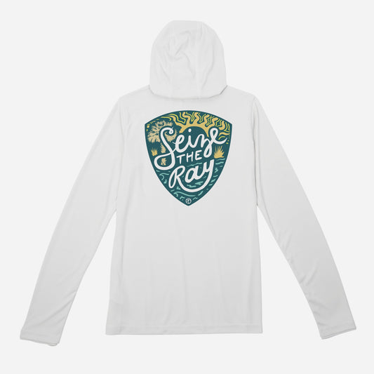 Vapor Apparel Sun Protection Women's Seize the Ray Badge Eco Sol Hoodie