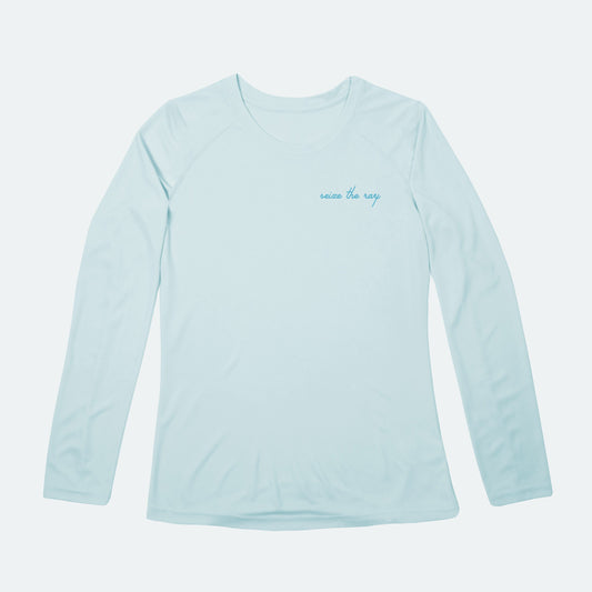 Women's Seize the Ray Script Solar Long Sleeve