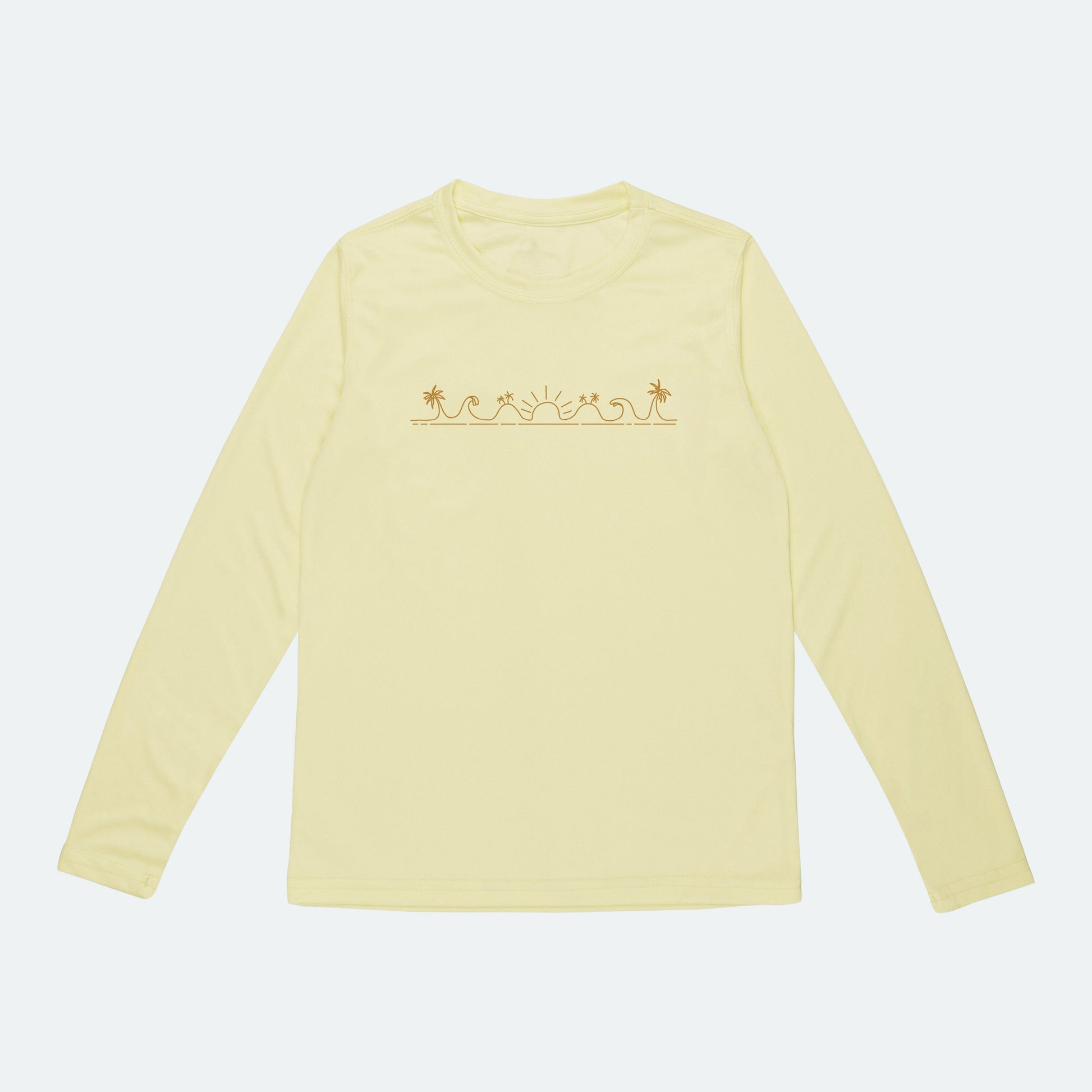 Vapor Apparel Sun Protection Youth Beach Landscape Solar Shirt