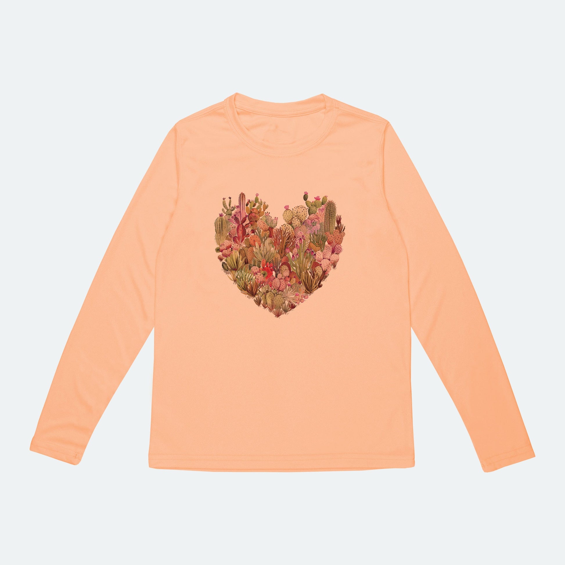 Vapor Apparel Sun Protection Youth Cactus Heart Solar Shirt