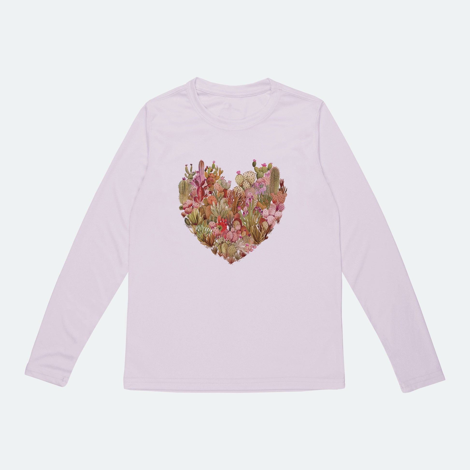 Vapor Apparel Sun Protection Youth Cactus Heart Solar Shirt