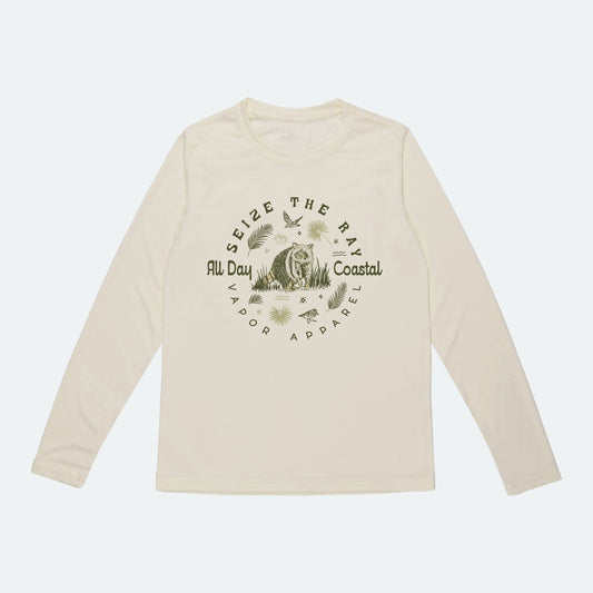 Youth Coastal Raccoon Solar Shirt