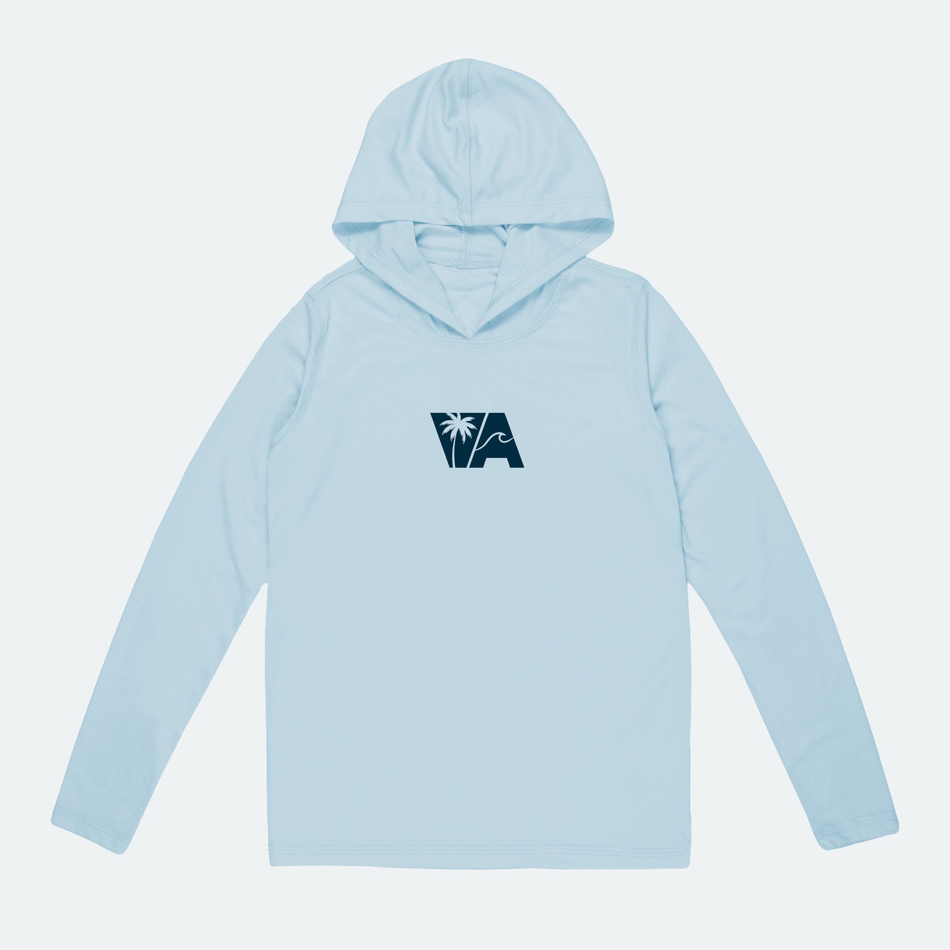 Vapor Apparel Sun Protection Youth Coastal VA Solar Hoodie