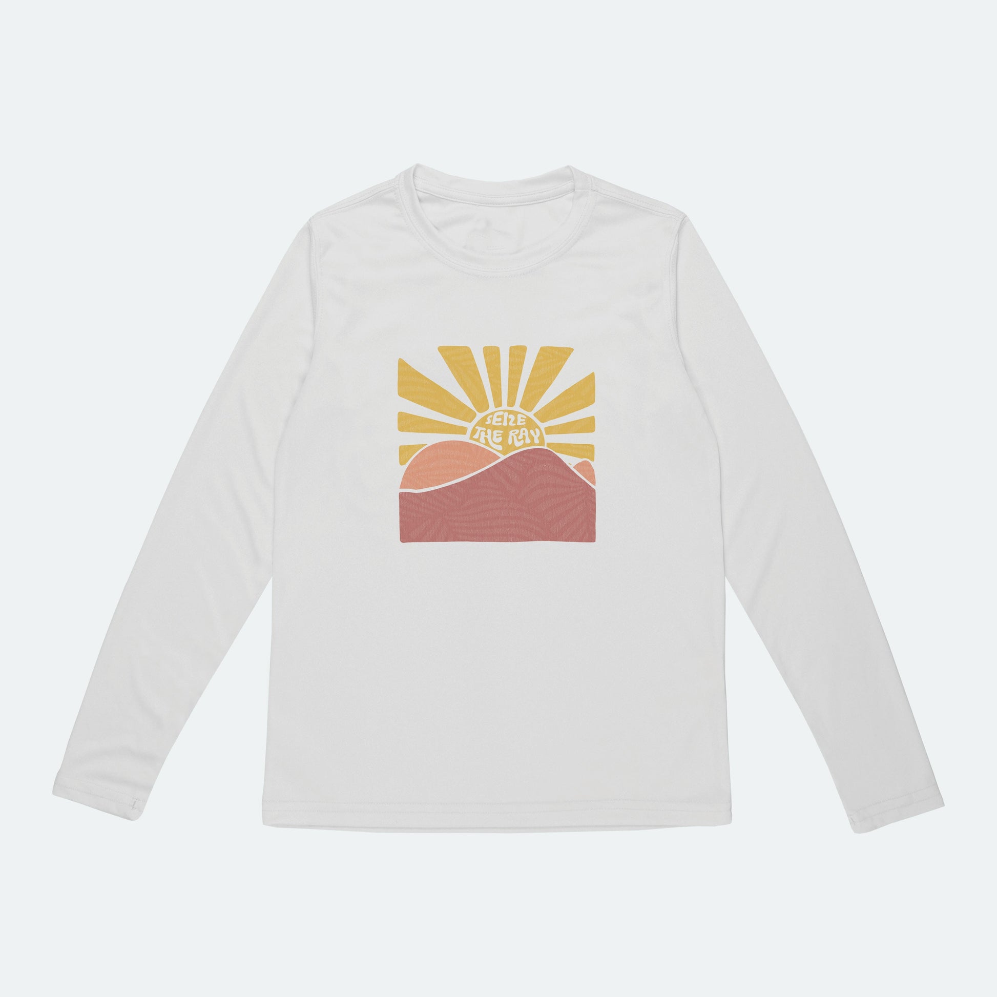 Vapor Apparel Sun Protection Youth Mountain Sunburst Solar Shirt