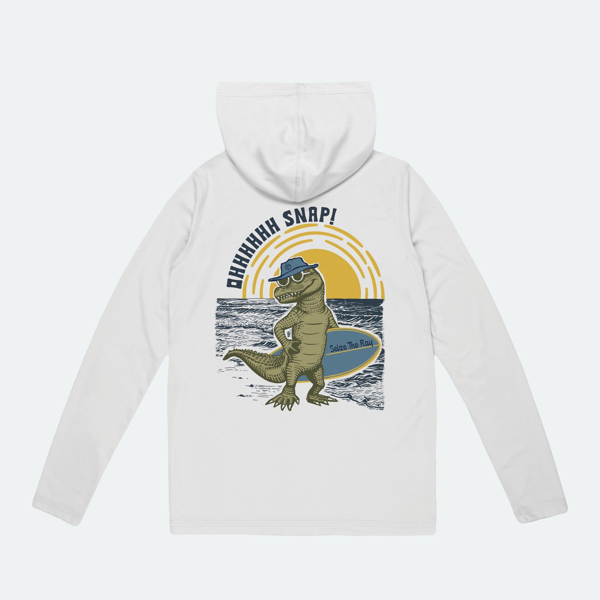 Vapor Apparel Sun Protection Youth Oh Snap Gator Solar Hoodie