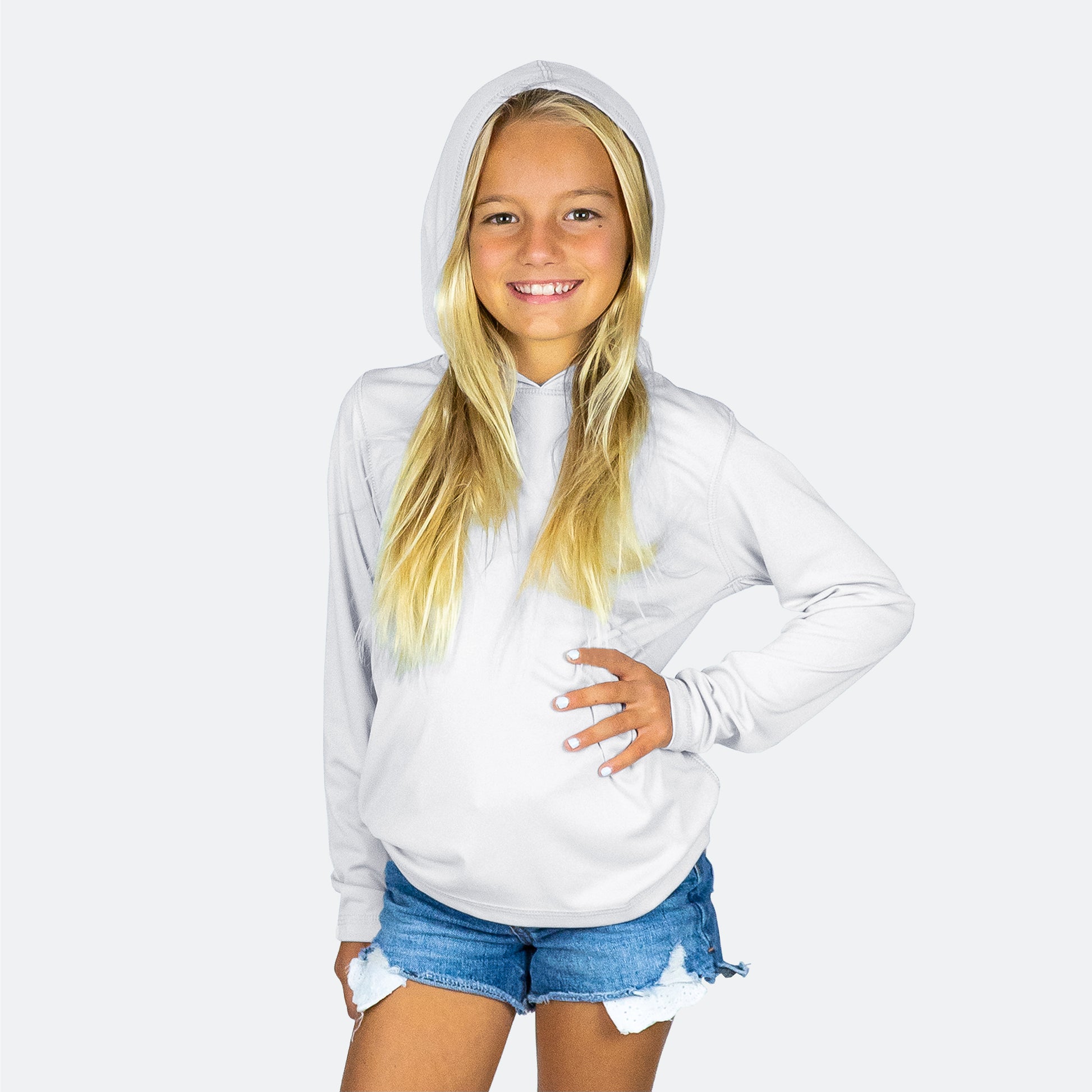 Vapor Apparel Sun Protection Youth Solar Hoodie