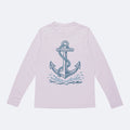 Vapor Apparel Sun Protection Youth Splashing Anchor Solar Long Sleeve