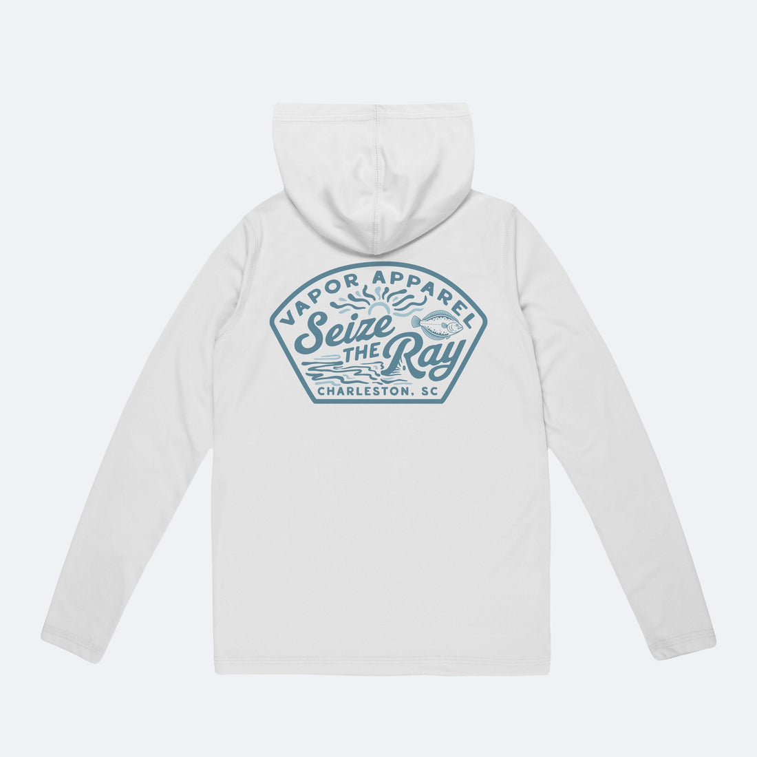Vapor Apparel Sun Protection Youth STR Flounder Solar Hoodie
