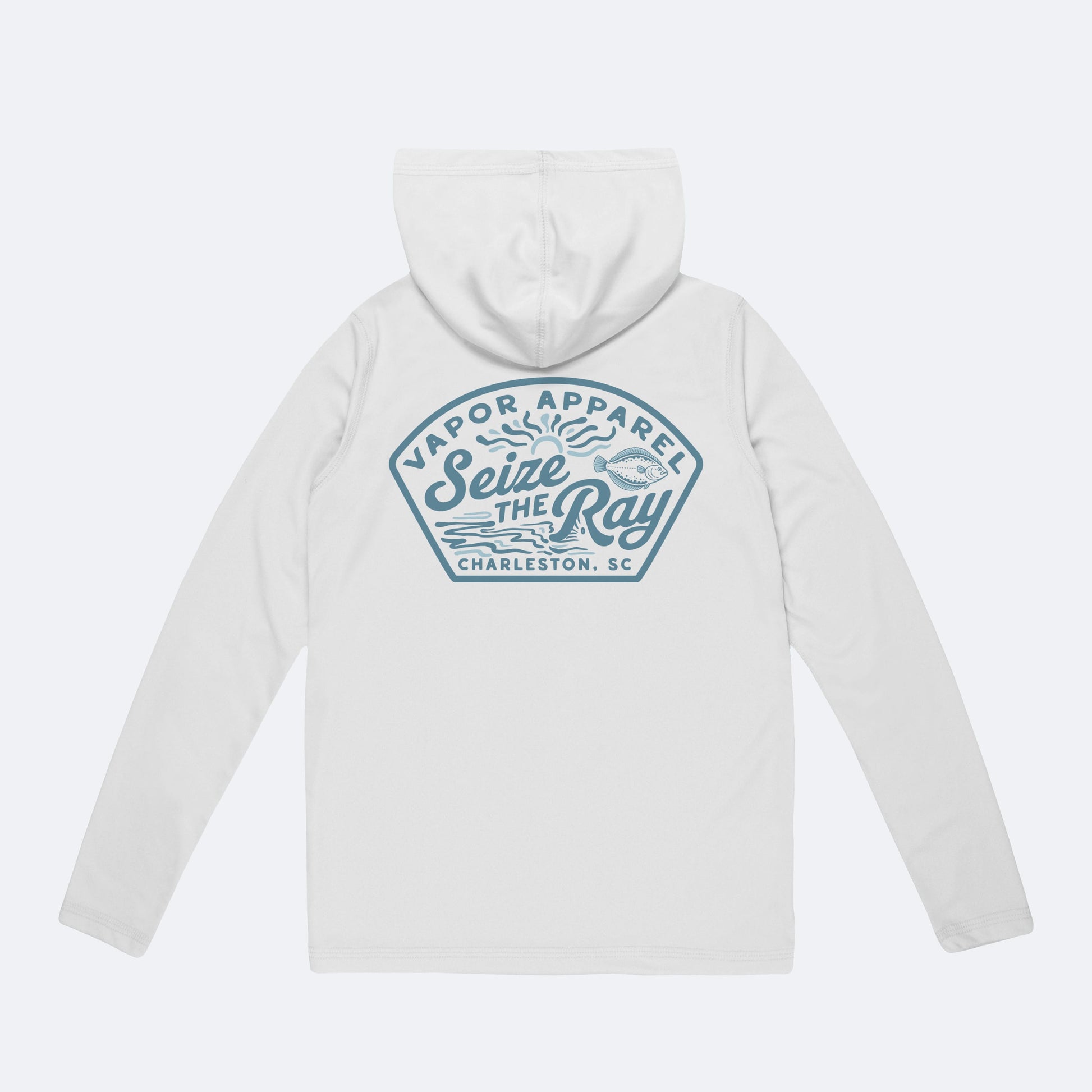 Vapor Apparel Sun Protection Youth STR Flounder Solar Hoodie