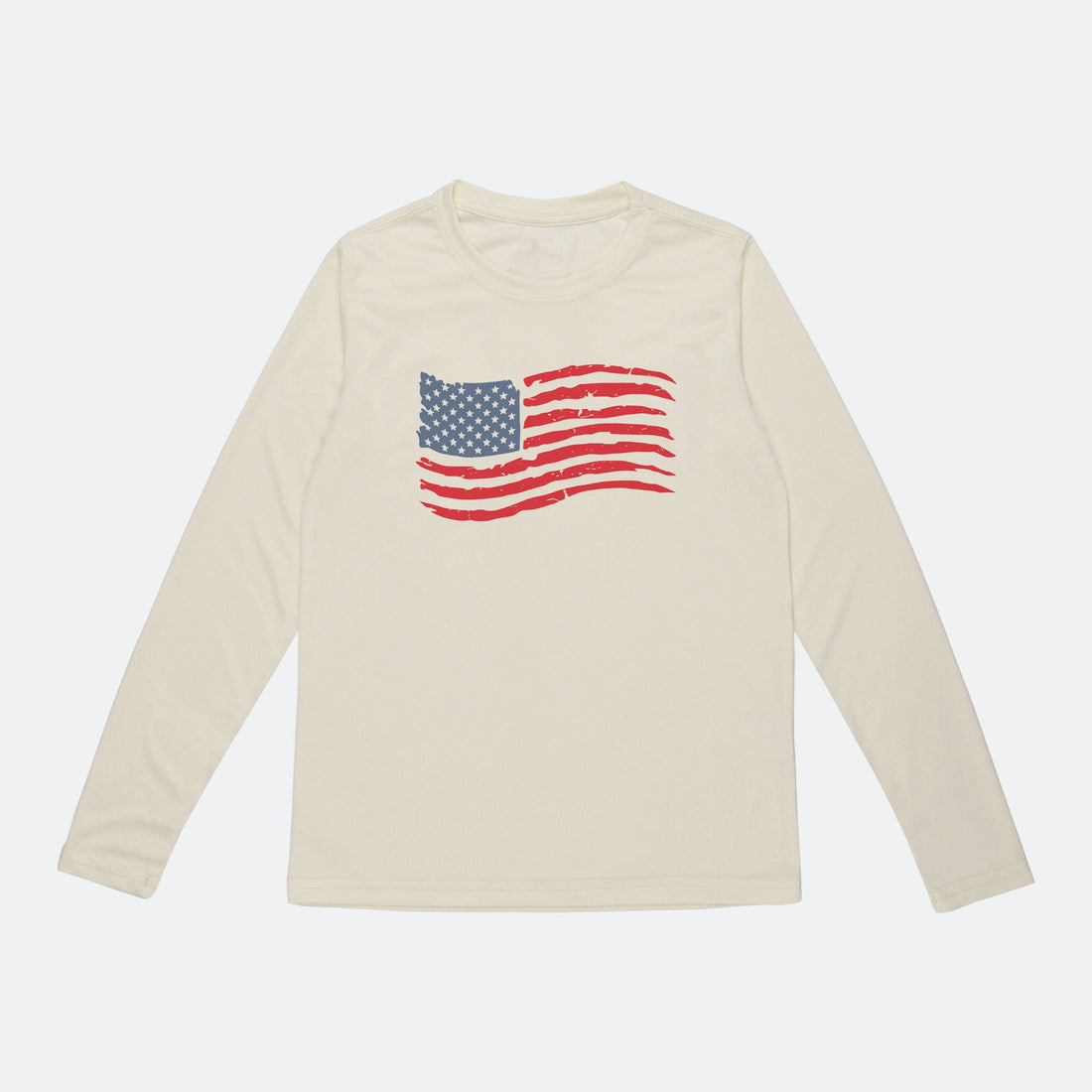 Vapor Apparel Sun Protection Youth Weathered Flag Solar Shirt