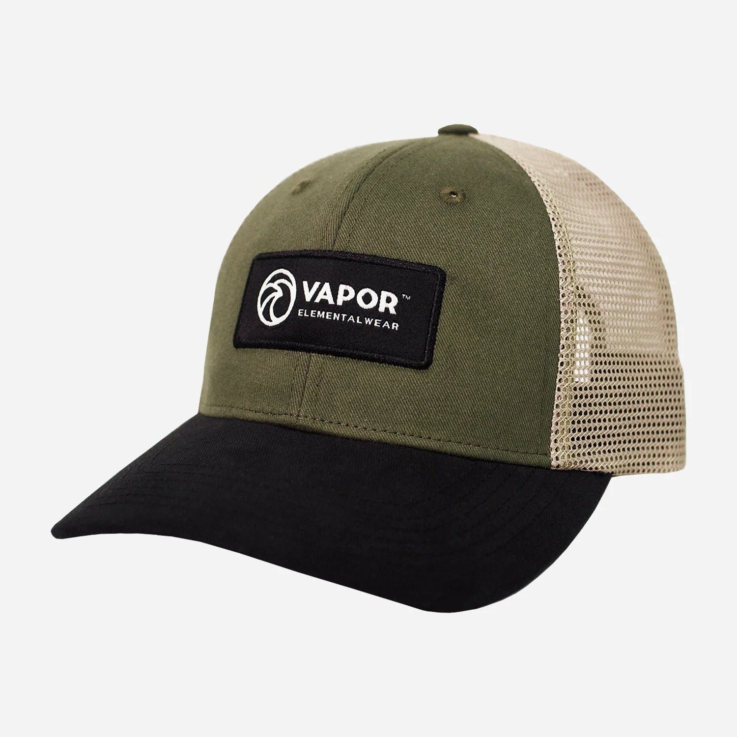 Vapor Apparel Sun Protection Cotton Twill Trucker Hat
