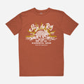 Vapor Apparel Sun Protection Dillo Surf Graphic 200 Mile Tee