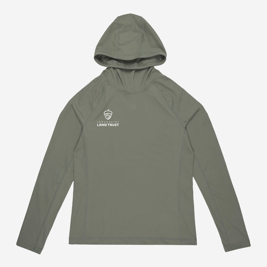 Vapor Apparel Sun Protection Lowcountry Land Trust Women's Oasis Performance Hoodie