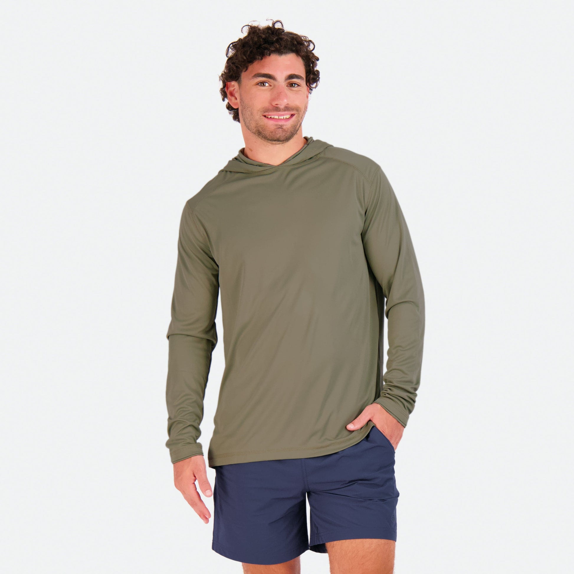 Mens Sun protection clothing T-Shirt Hoodie Long Sleeve Tops