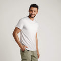 Vapor Apparel Sun Protection Men's Eco Sol V-Neck Short Sleeve