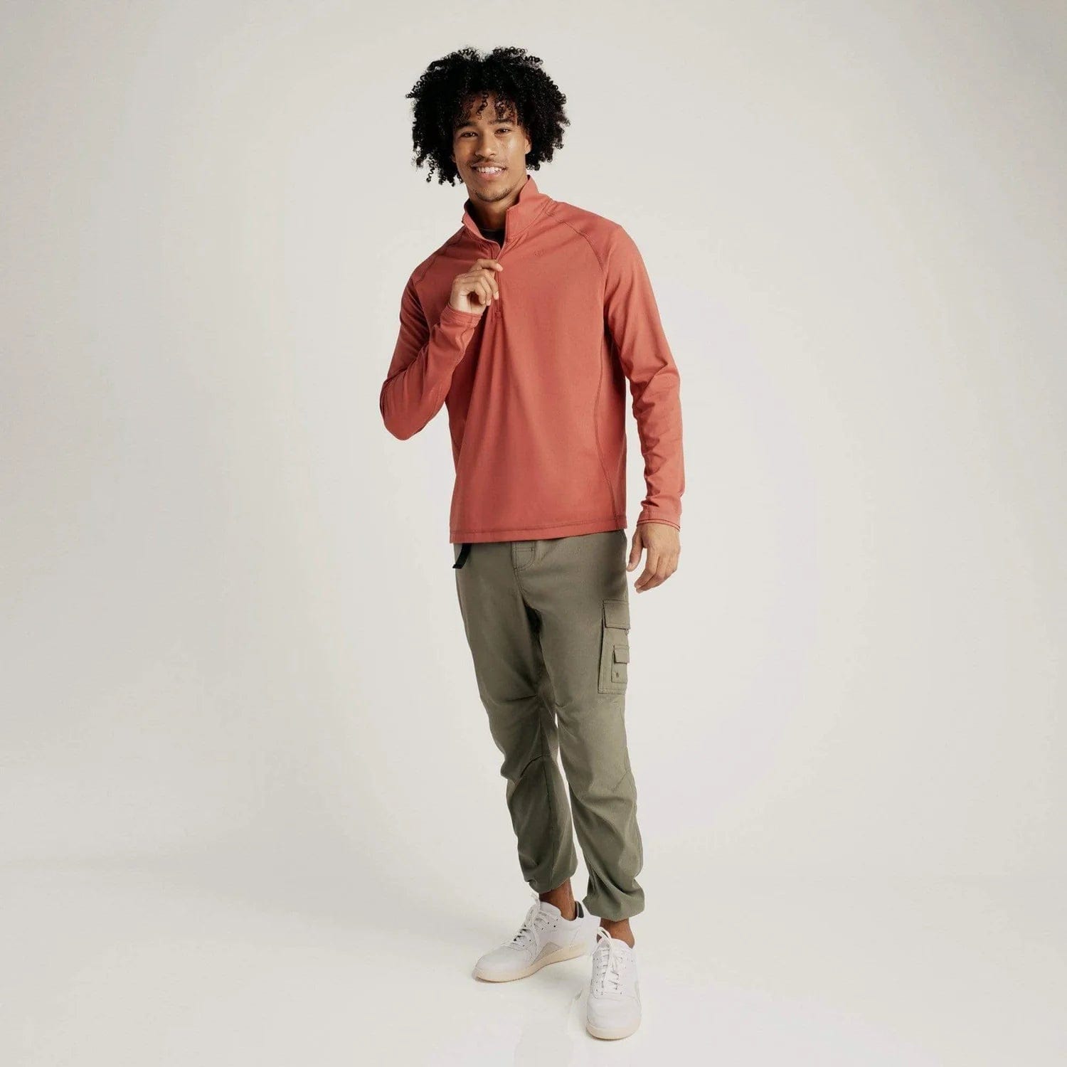 Men's quarter 2025 zip activewear