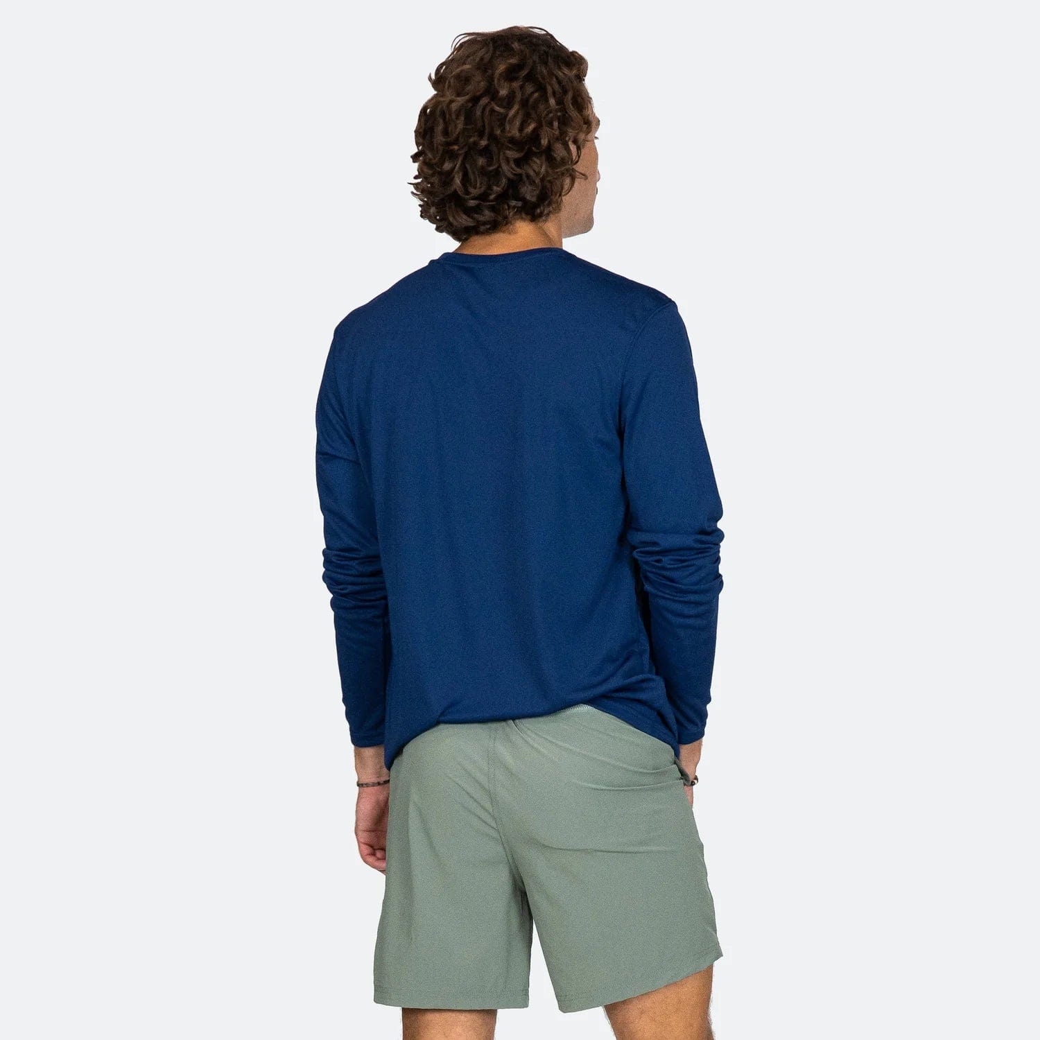 Long sleeve 2025 shirt with shorts