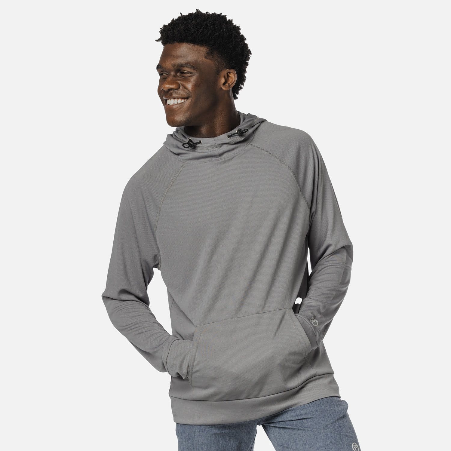 Men s thermal hooded shop sweatshirt