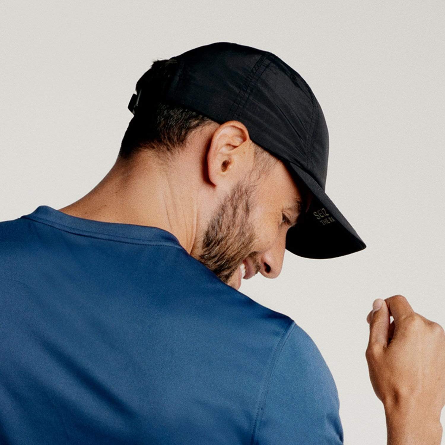 メンズウェア RUFFLOG WATER REPELLENT CAP BLACK Performance Cap | Moisture Wicking Hat – Vapor Apparel