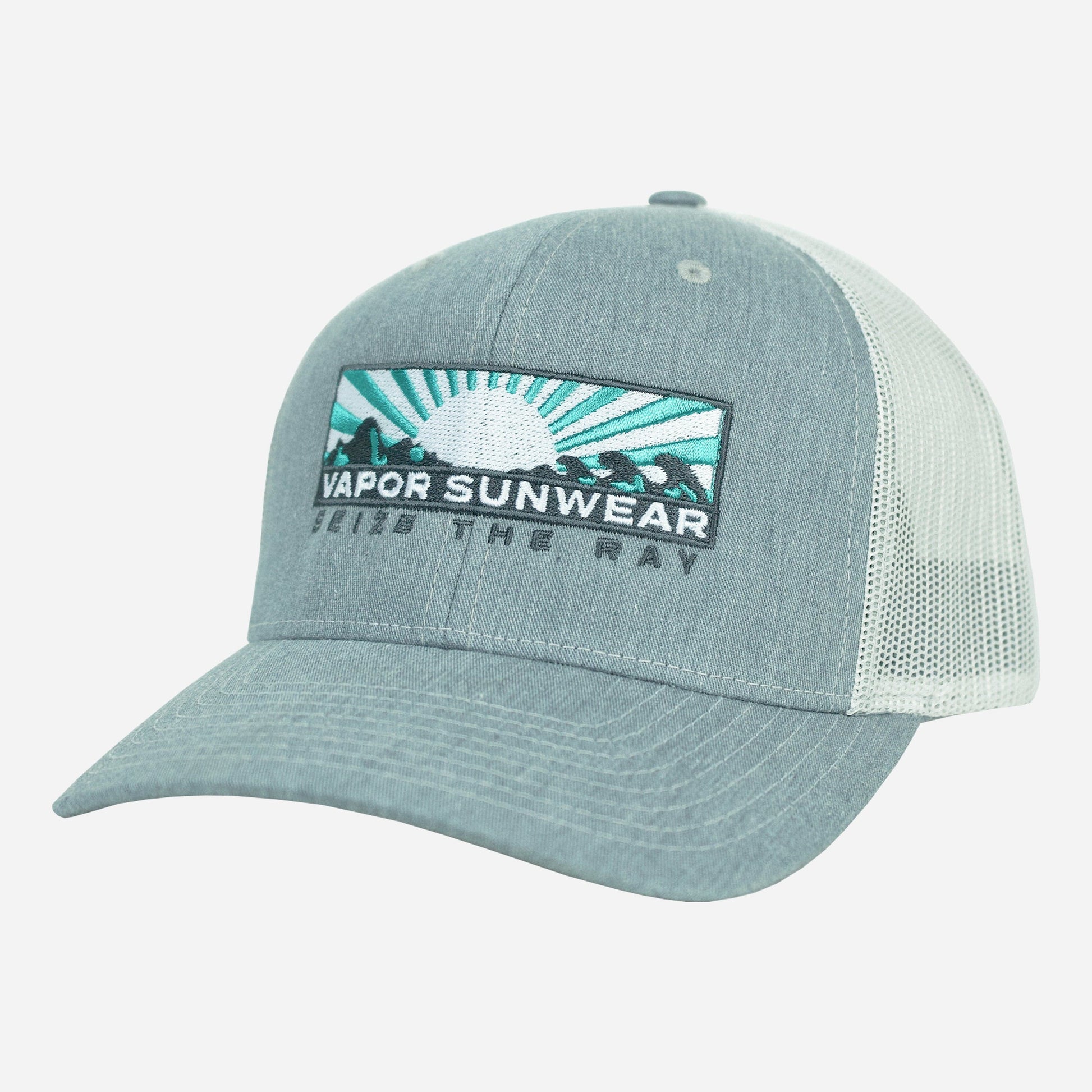 Vapor Apparel Sun Protection Sunset Horizon Trucker Hat