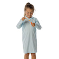 Vapor Apparel Sun Protection Toddler Solar Hooded Dress