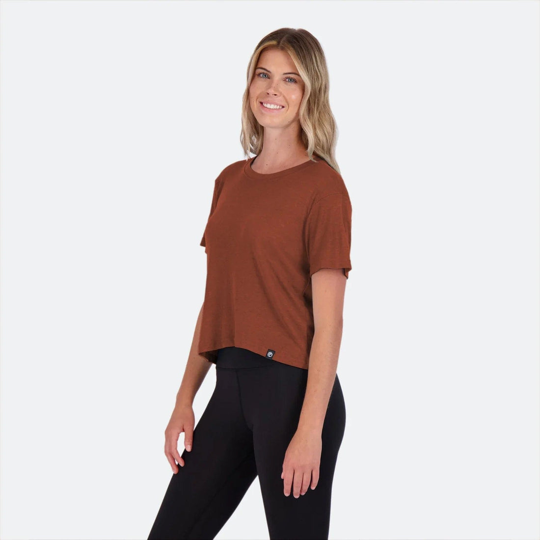 Vapor Apparel Sun Protection Women's 200 Mile Cropped Tee