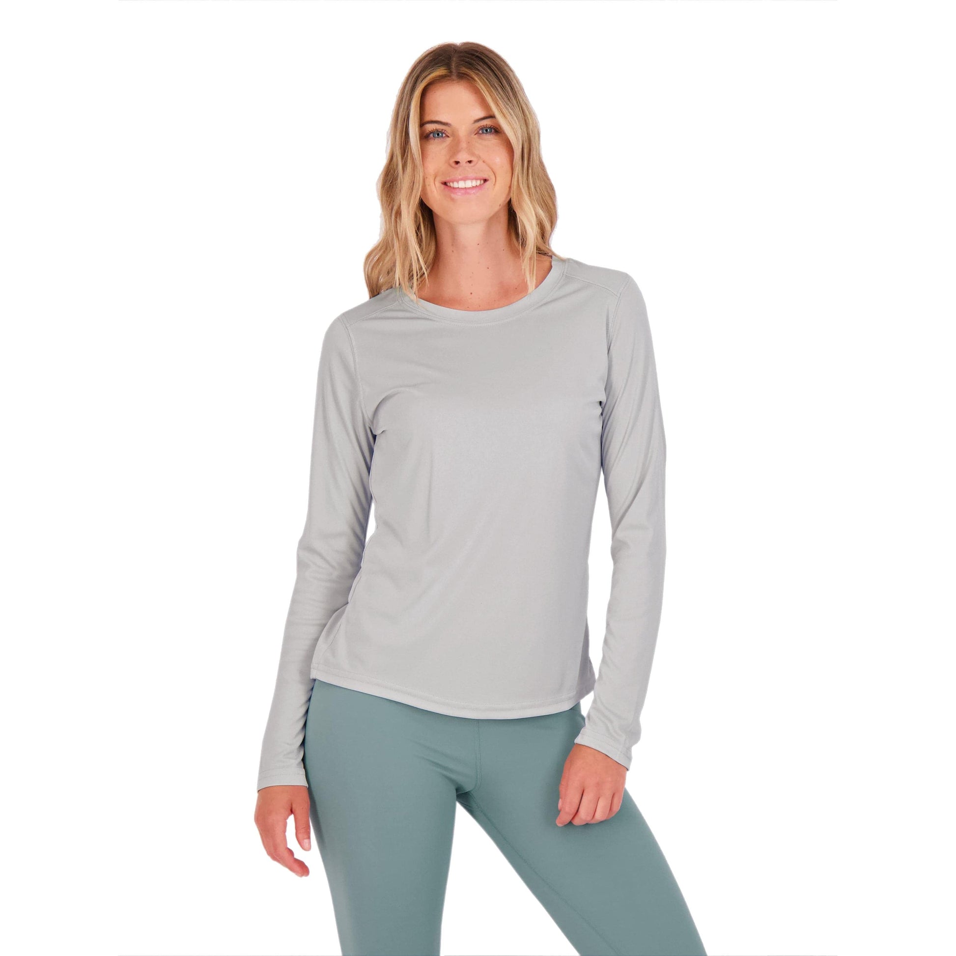 Women's Classic Washed Long Sleeve Sustainable Tee Shirt