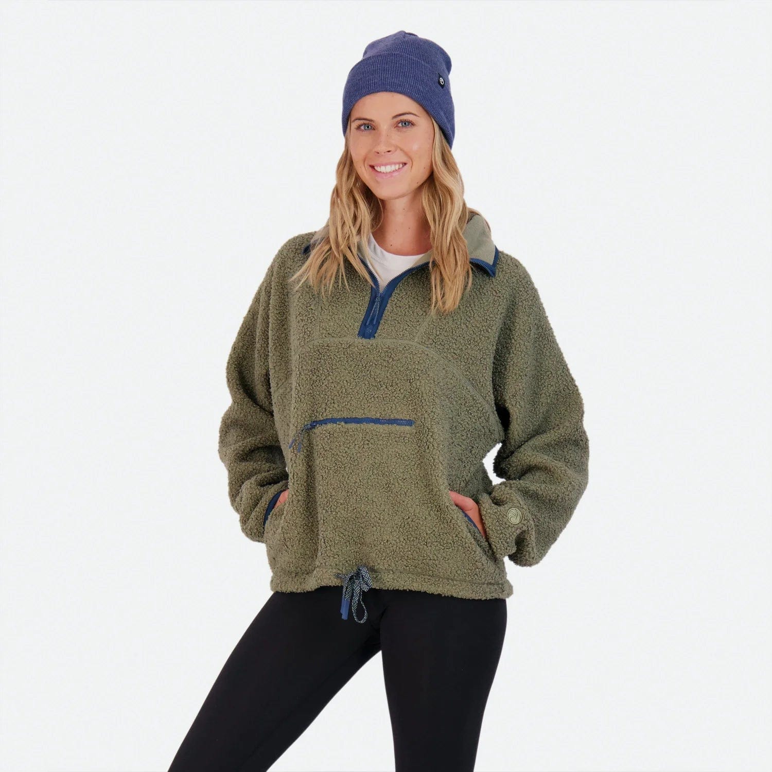 Vapor Apparel Sun Protection Women's Headwind Sherpa Pullover