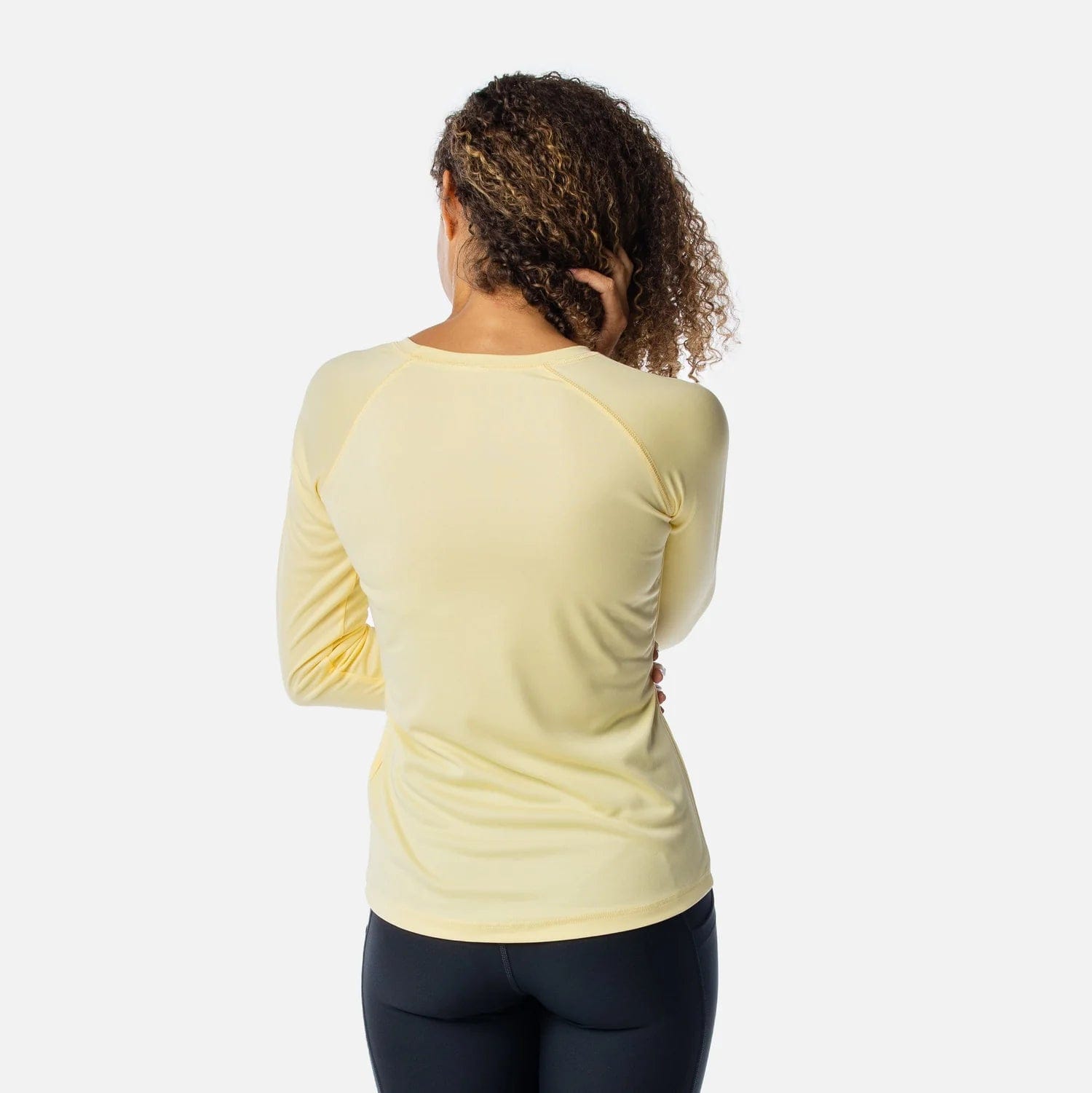 Women's Solar Long Sleeve Shirt Pale Yellow / Small