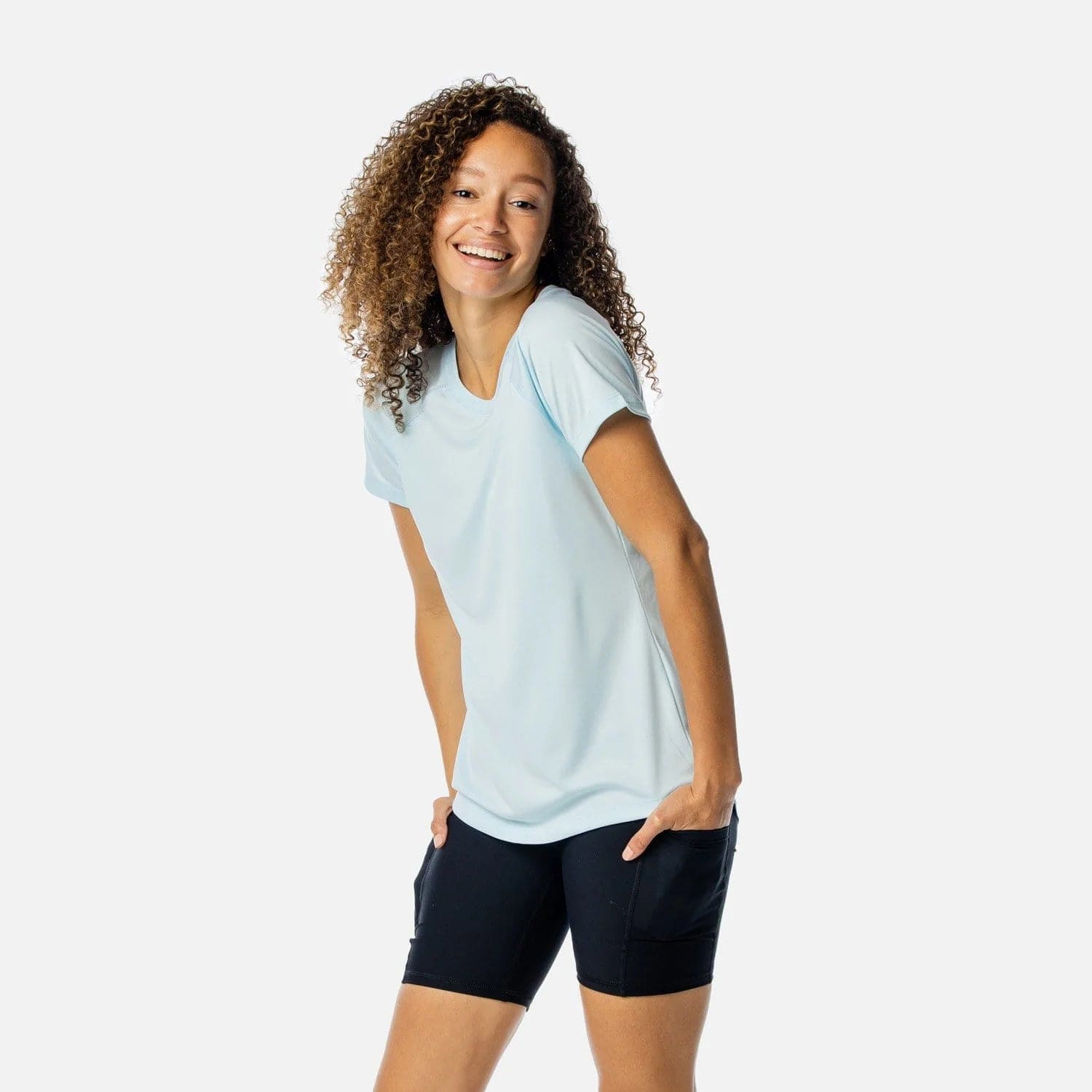 Women Small CHAMPION Performance VAPOR Short Sleeve Athletic Shirt