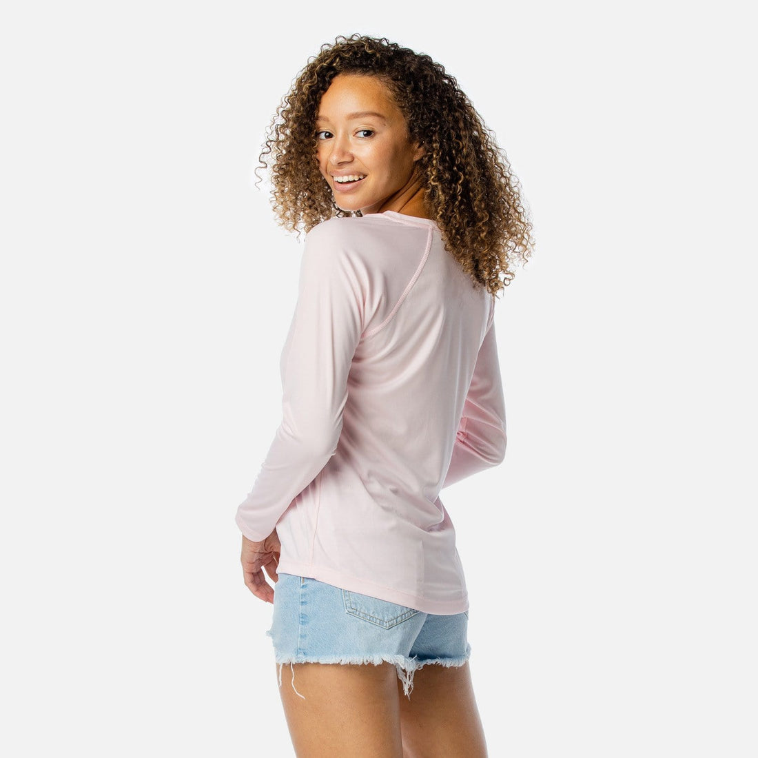 Vapor Apparel Sun Protection Women's Solar V-Neck Long Sleeve