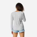 Vapor Apparel Sun Protection Women's Solar V-Neck Long Sleeve