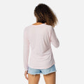 Vapor Apparel Sun Protection Women's Solar V-Neck Long Sleeve