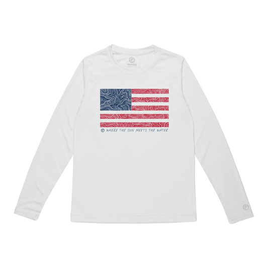 Youth Topo Flag Solar Shirt